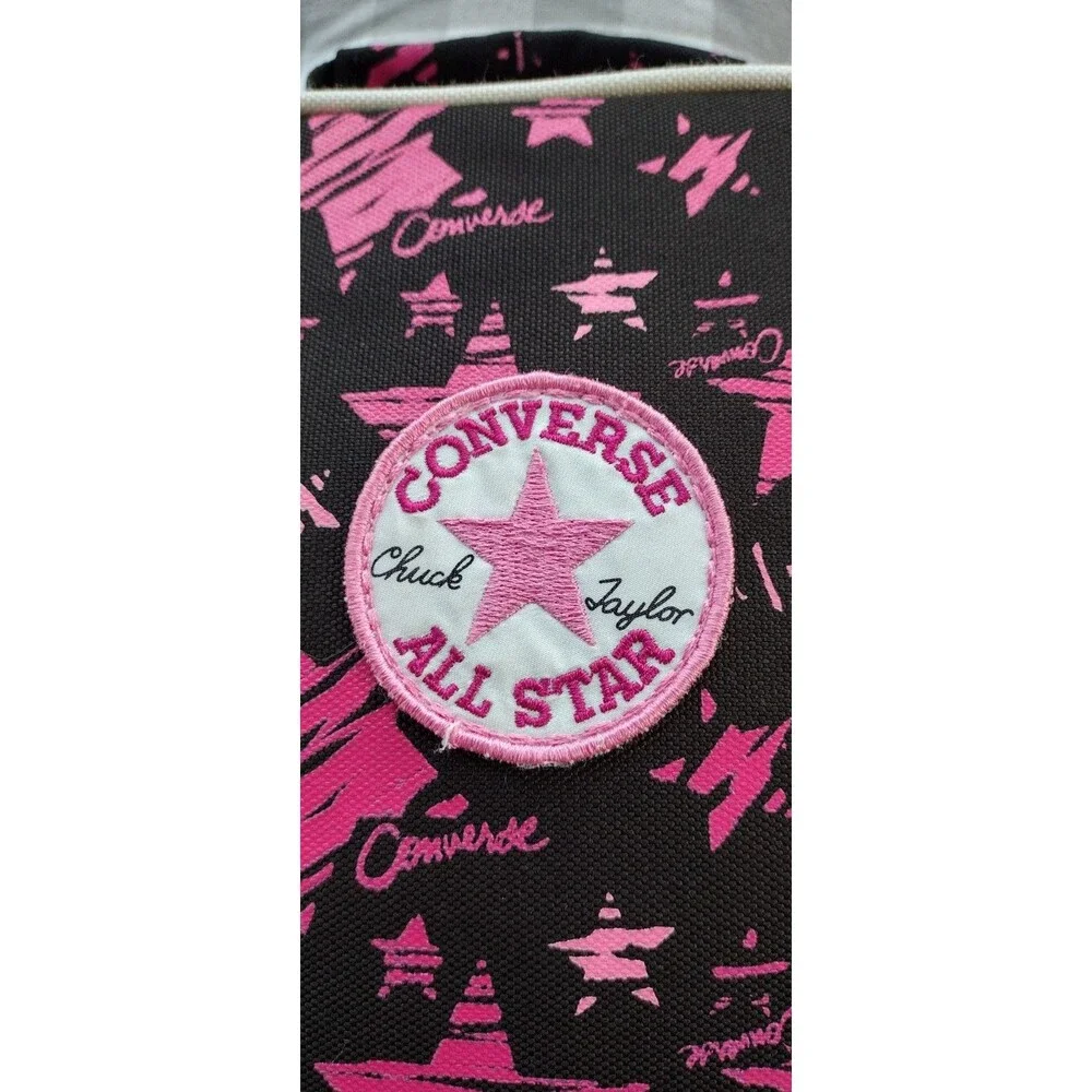 Converse Chuck Taylor All Star Insulated Lunchbox Soft Cooler Bag Black Pink